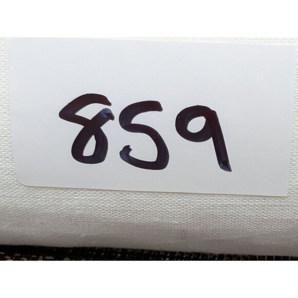 Quince 100% European Linen Double Flange Duvet 1PC Ivory Full/Queen -NEW- - Picture 8 of 8